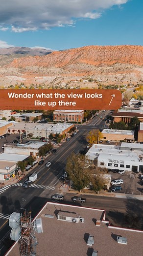 5.1K views · 76 reactions | The view from the red hill behind us is incredible  The trails in Thunderbird Gardens recreation area wind through this hill, offering beautiful views. | Visit Cedar City | Facebook