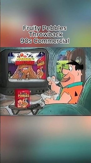 Fruity Pebbles throwback commercial from the 90’s