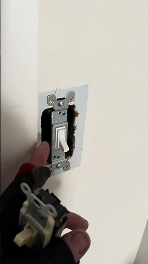 Replacing a light switch… tips and tricks