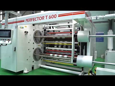 Automated by B&R - Kalpvrux Converting Products Pvt. Ltd. Slitter Rewinder Machine -Perfector T 600