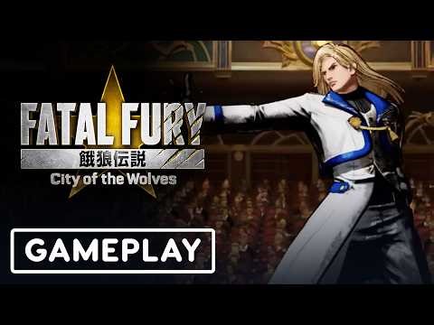 Fatal Fury: City of the Wolves - Official Wolfgang Krauser vs Kain R. Heinlein Match Gameplay