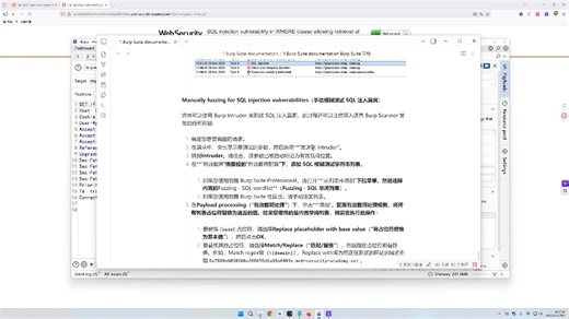 使用 Burp Suite 测试 SQL 注入漏洞