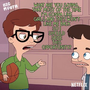 12K views · 79 reactions | Dating logic when you're 13. | Big Mouth Human Resources | Facebook