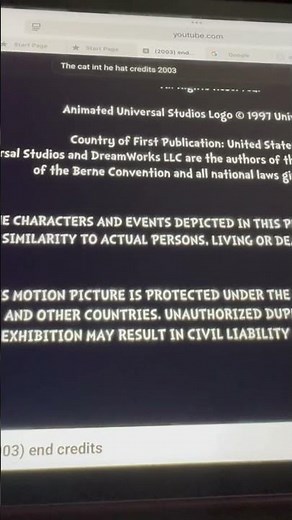 Universal Studios/Dreamworks LLC/Universal Television (2003)