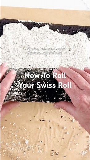 How To Roll Your Swiss Roll Cake | Minimal Cracking