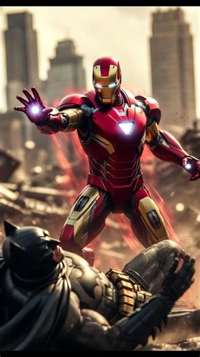 Batman vs Iron Man – The Most Epic Superhero Clash! #marvel #dc #marvelvsdc #batman #ironman