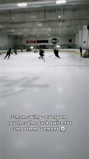 🎥 Drop Pass + 3-Man Swing: Timing, Puck Movement & Execution 🏒🔥