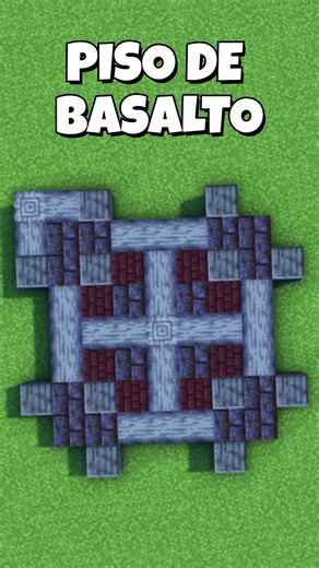 Basalt Flooring in Minecraft – Strong and Modern Style! 🪨 #minecraft #minecraftbuilding