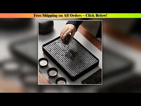 Chinese Tea Tray Small Household Volcanic Stone Water Storage Table Tea Set Tea Set Tray Wholesale