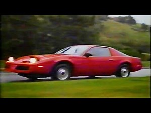 1982 Pontiac Firebird 4-cylinder base model commercial - $7,996!