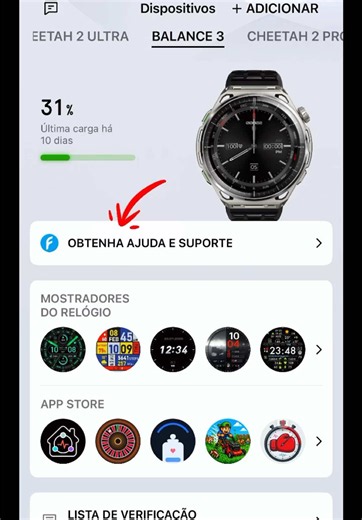 Ajuda e suporte por IA no App Zepp: como usar o Zepp Flow