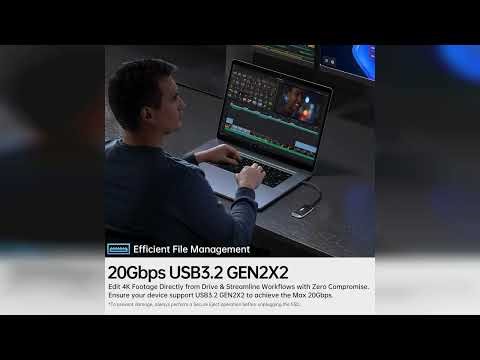 Review: SSK 1TB SSD External Hard Drive, Portable SSD Drive up to 2000 MB/s, USB 3.2 Gen2X2 Ex...