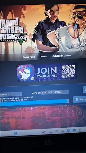 GTA 5 Downloading Process ✨️🔥 by 7Launcher #shorts #gta5