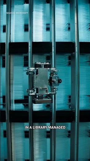 This Secret Glass Library is Run by Robots