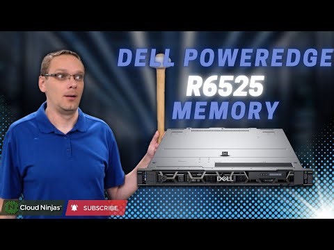 Dell PowerEdge R6525 Server Memory Overview & Upgrade | How to Install Memory | Supported DIMMs