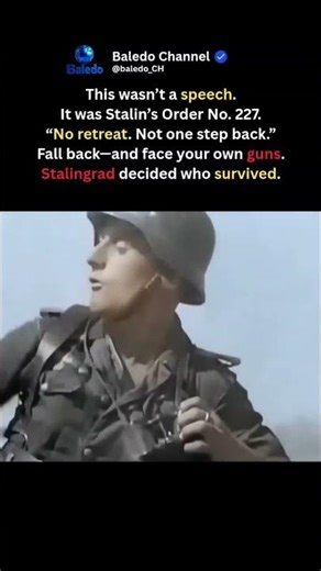 When Retreat Meant Death | Stalingrad 1942 #history #shorts #worldwar2