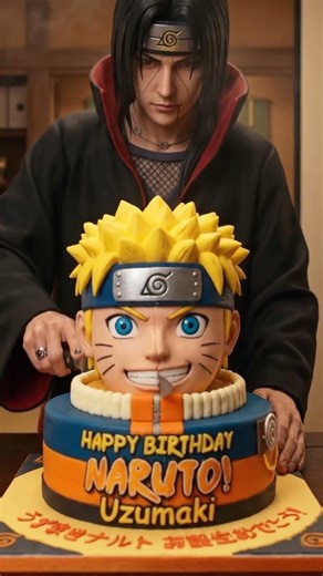 Itachi vs. Naruto's Birthday Cake! Who Wins? ⚔️🎂