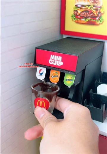 Miniature Soda Dispenser: Real Functionality Unveiled