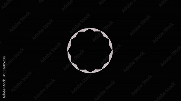 4K Explosive shape explosion animation motion elements with green screen background. Circle burst graphics animation. circle , bubble,