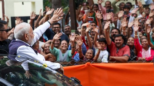 898K views · 57K reactions | Thank you, Bhavnagar! Will always cherish the warmth of this vibrant city. | Narendra Modi | Facebook