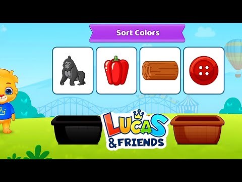 Lucas and Friends: Color Shapes Mix Adventure