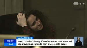 Maria Mendes junta a voz a músicos da Holanda