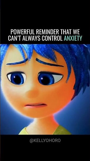 Powerful reminder that we can’t always control anxiety