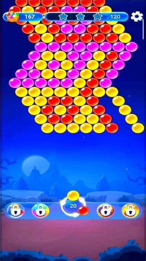 bubble shooter game by op gamer yogesh jpr #shorts #gaming