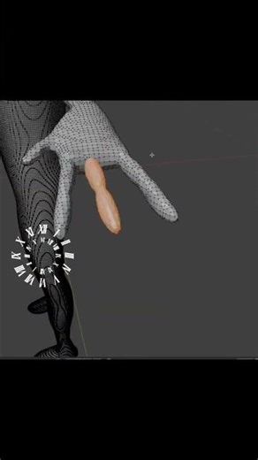 Moros Gate Devlog 2 - Modeling Player Character Hand #devlog #game #multiplayer #newgame #rpg