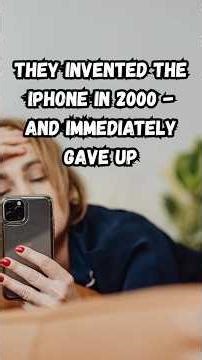 They Invented the iPhone in 2000 (And Immediately Gave Up)
