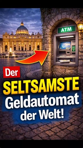 Der SELTSAMSTE Geldautomat der Welt! 🇻🇦🌍