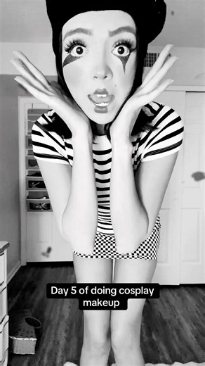 I’ve always wanted to be a mime #mimes #circuslife #cosplaygirl | Makeup