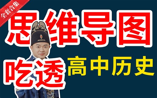【全套】一张图搞定高中历史（中外历史纲要+选修）（20260202更新）