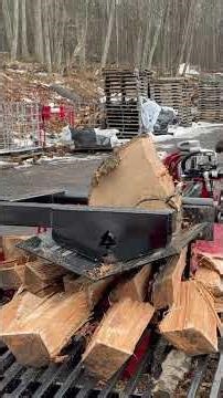 @TimberwolfEquip Alpha 6 #woodsplitter, pull back arm, and box wedge