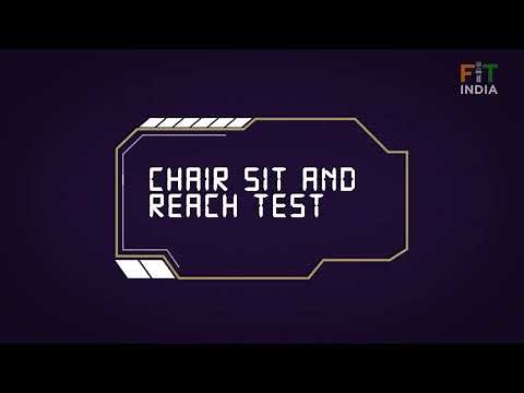 CHAIR SIT AND REACH TEST (65+)