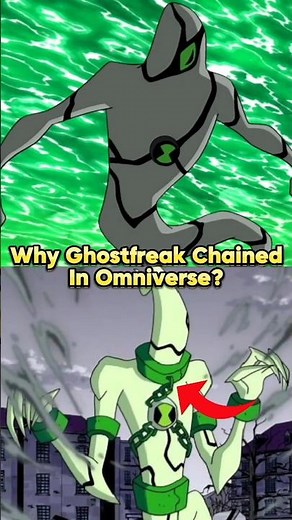 Why Ghost Freak Chained In Ben 10 Omniverse #cartoon #omnitrix #benmummy #ghostfreak