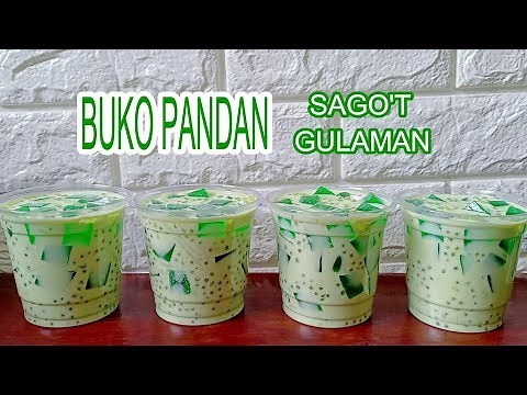 Buko Pandan Sago't Gulaman | How to Make Buko Pandan