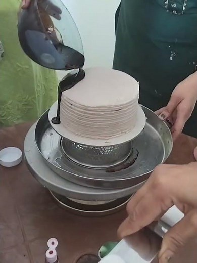 How to make a tiger print cake#