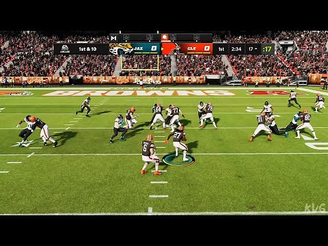 Madden NFL 22 - Jacksonville Jaguars vs Cleveland Browns ​- Gameplay (PS5 UHD) [4K60FPS]