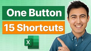 I discovered Excel's magic button! ✨