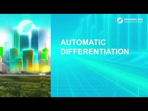 Neural Shading Course: Part 6 - How to Generate Derivatives for Complex Code Automatically