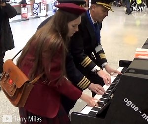 1.6M views · 4.2K reactions | BUNKING OFF SCHOOL TO PLAY PIANO WITH AIRLINE PILOTS Credit: Terry Miles - youtube.com/user/pianoboogieking | Bluntly | Facebook