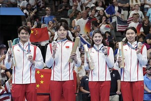 【中字】24夏奥会 | 韩国M社解说男女4x100米混合泳