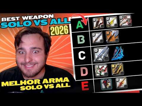 ⚔️TOP Best weapons for Solo vs ALL in Open World PVP | Albion Online