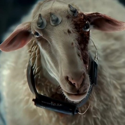 Alien Inside the Goat’s Eye 🤯 | Alien Earth | #shorts #alien