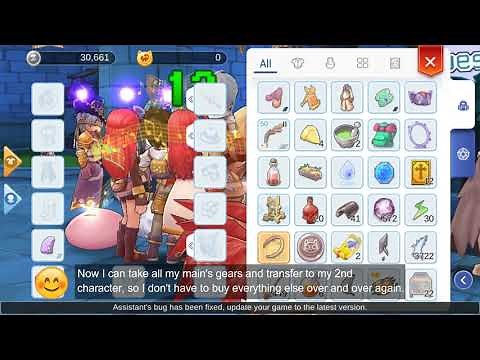 Ragnarok Online Mobile [SEA] - Storage | Sharing Gears | Transfer Items