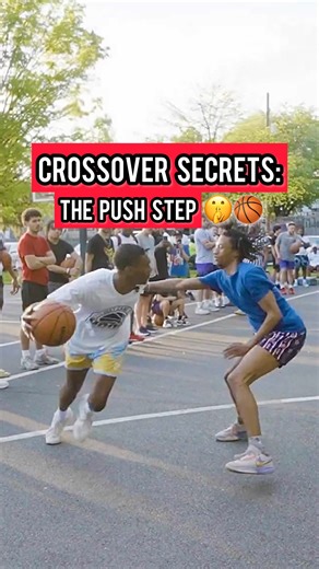 In The Lab on Instagram: "The key to a great crossover is the Push Step . If you're trying to improve your crossover by breaking it down then the first step is getting down The Push Step. #crossover #basketballfundamentals #basketballtraining #basketballtips #handles #basketballskills #basketballmoves #basketballdevelopment"