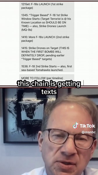 Jeffrey Goldberg, the editor in chief of The Atlantic, reads the texts he accidentally received from Trump officials on military plans. The White House has repeatedly said that it included no classified information. #trump #hegseth #nationalsecurity #intel #news #worldnews #politics #government #military