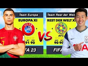 Europa vs. Rest der Welt in FIFA 23! 👀⚽️