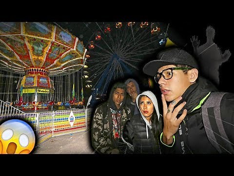 ¡PASANDO LA NOCHE en un PARQUE de DIVERSIONES! - [ANTRAX] ☣